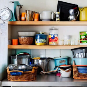 kitchen clutter