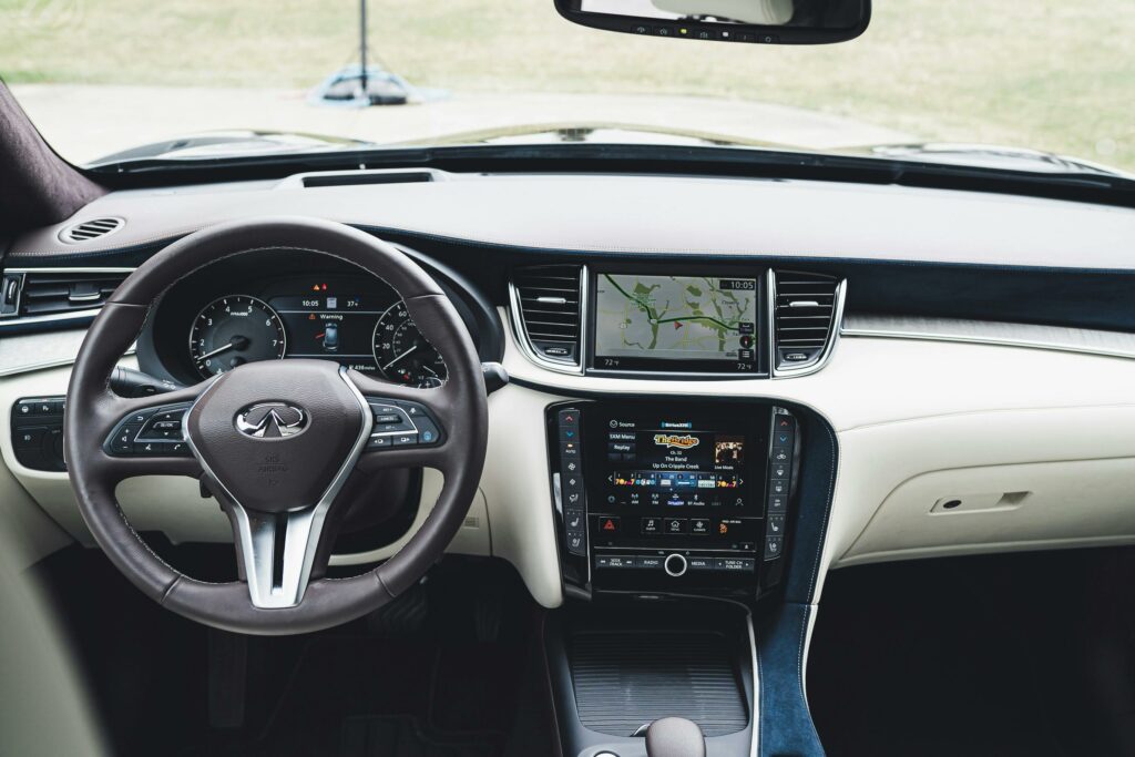 infiniti car interior